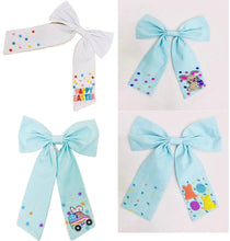 Load image into Gallery viewer, *Hand Beaded Easter Hair Bows*