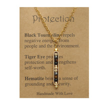 Load image into Gallery viewer, RTS: Natural Stone Healing Pendant Necklace