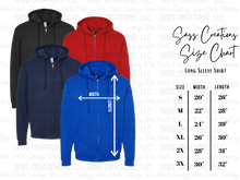 Load image into Gallery viewer, Nurses Honor Guard Zippered Hoodie