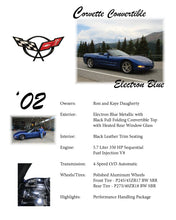 Load image into Gallery viewer, Custom Car Show Boards
