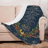 Load image into Gallery viewer, Nurse Honor Guard Sherpa Blanket

