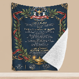 Load image into Gallery viewer, Nurse Honor Guard Sherpa Blanket
