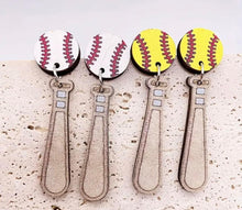 Load image into Gallery viewer, *Wooden Sports Drop Studs*
