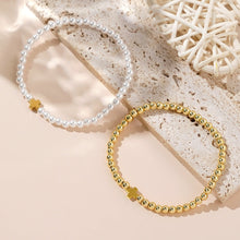 Load image into Gallery viewer, Pearl Cross Bracelet SET

