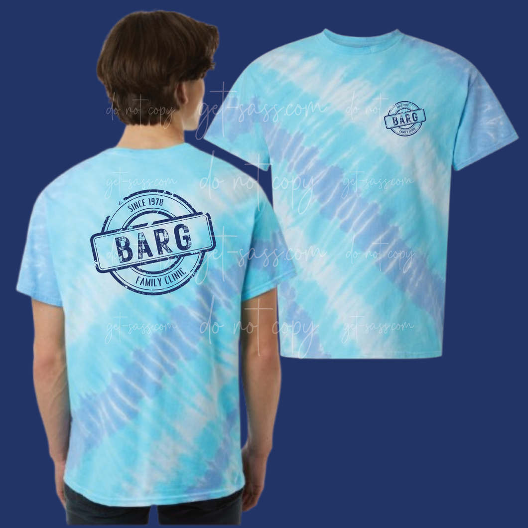BARG **MYSTERY** Tie Dye with Distressed Stamp Logo ***SASS Exclusives***