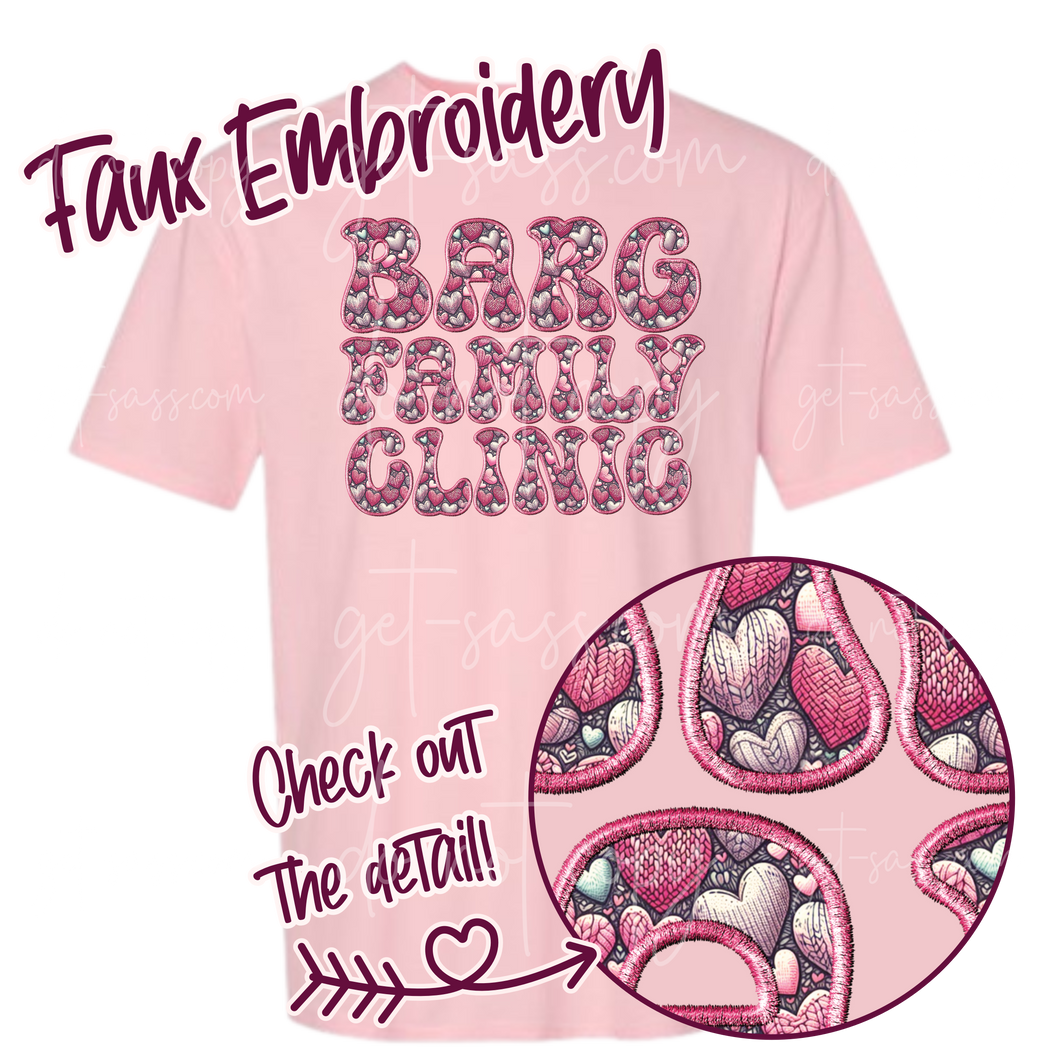BARG Hearts Faux Embroidery ***SASS Exclusives***