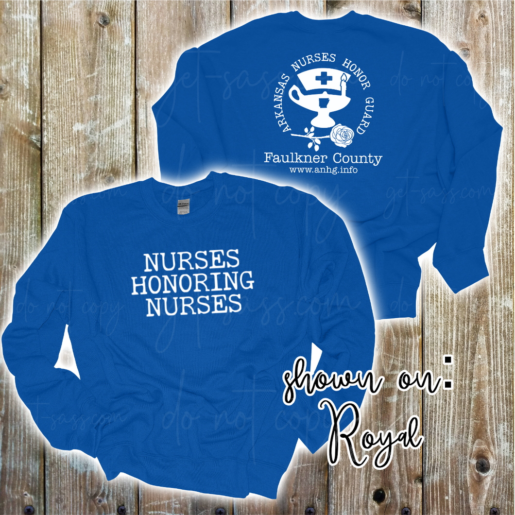 Nurses Honor Guard Crewneck Sweatshirt