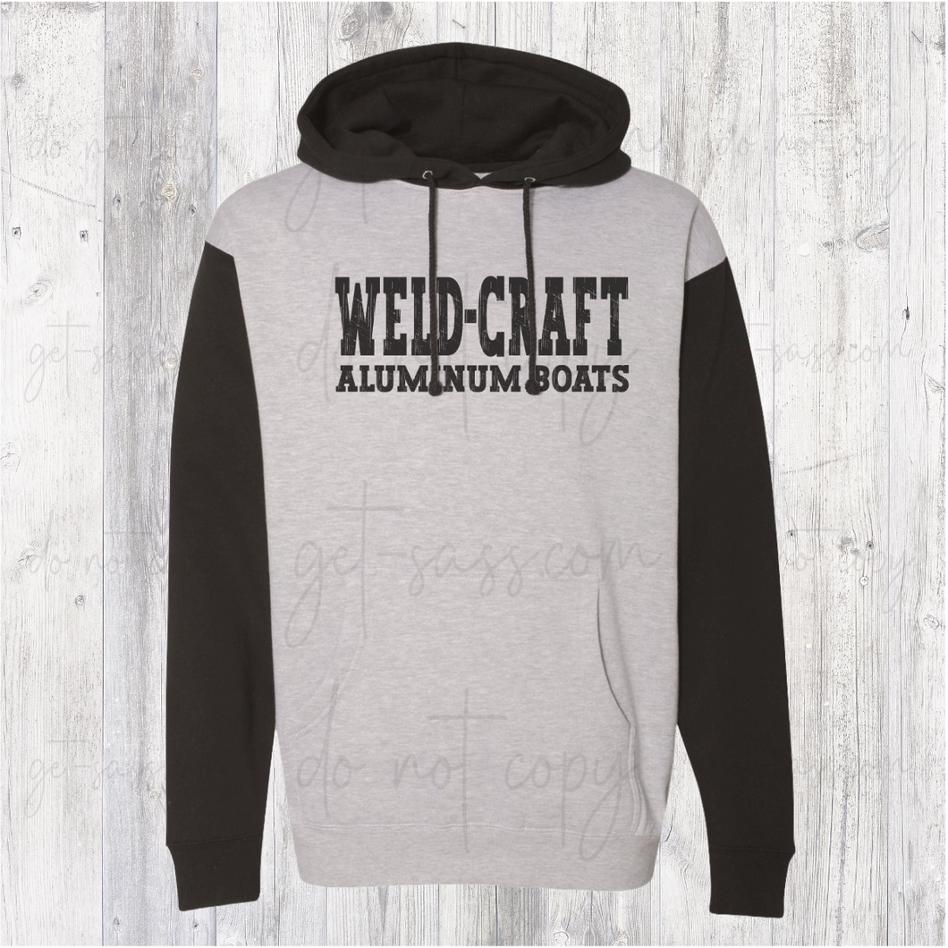 Weld-Craft Aluminum Boats_Vintage Distressed_Hoodie