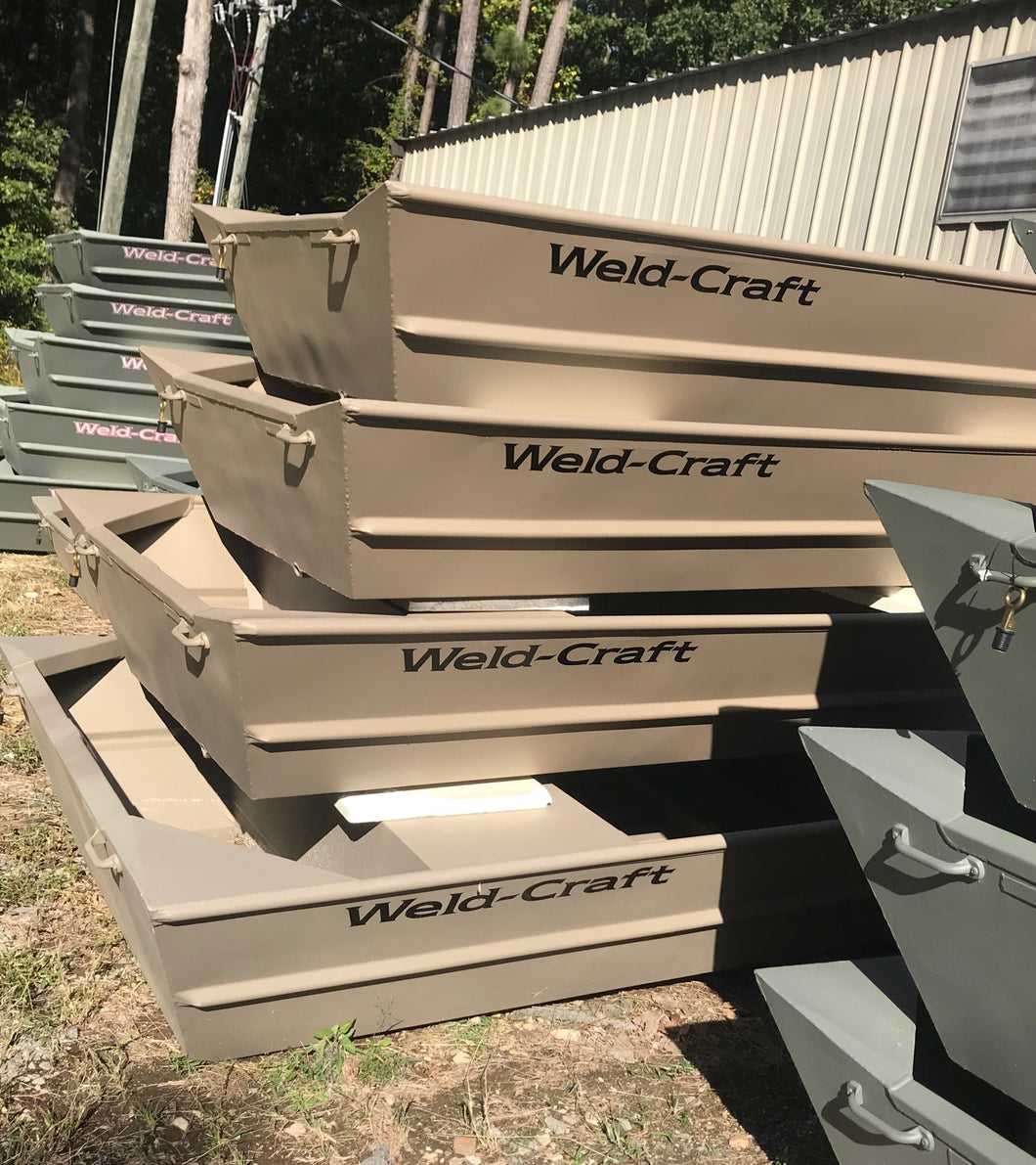 Weld-Craft Aluminum Boat Decal (set of 2)