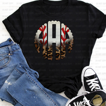 Load image into Gallery viewer, SPORTS - Ball &amp; Leopard Monogram Tee
