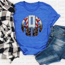 Load image into Gallery viewer, SPORTS - Ball &amp; Leopard Monogram Tee
