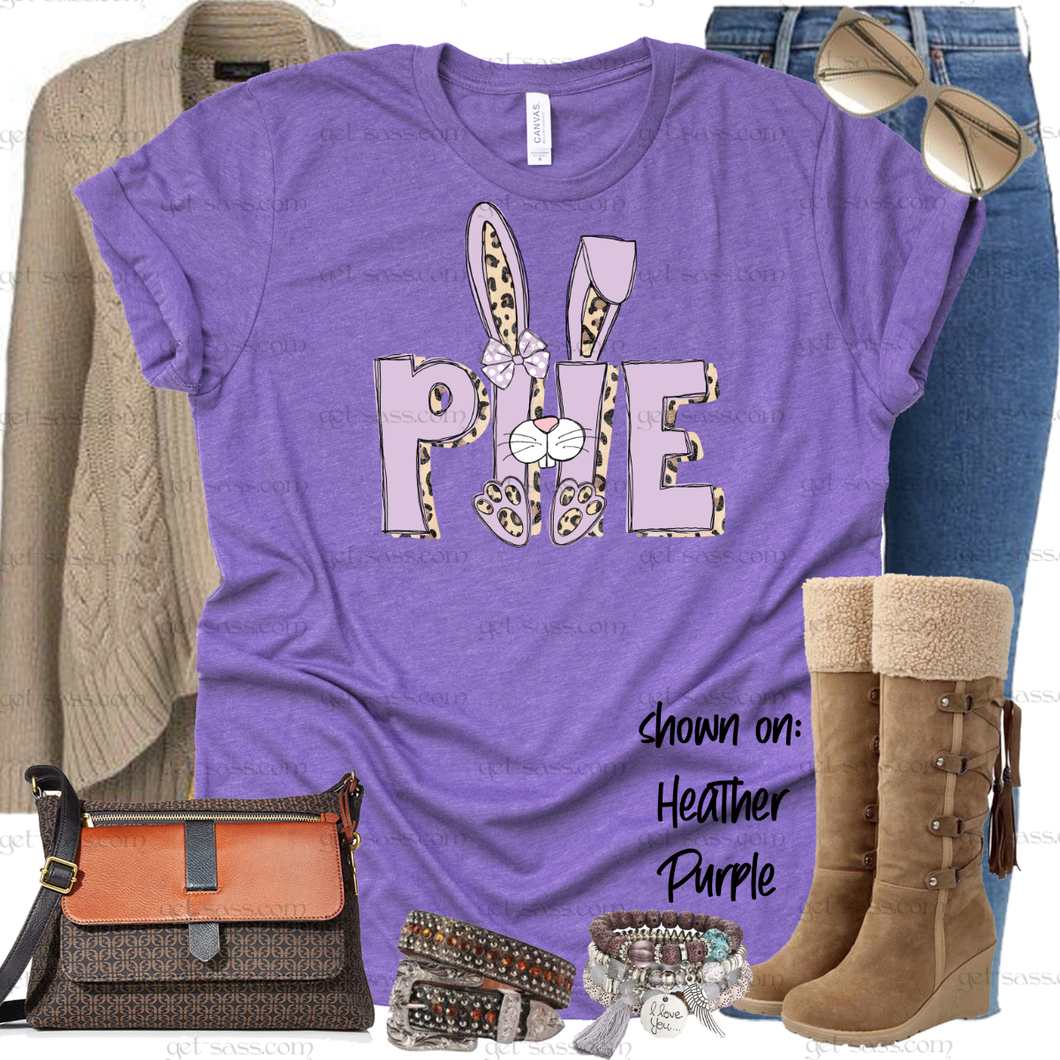 Pine Have_Purple Leopard Bunny